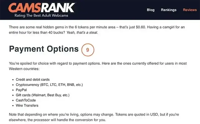 CamSoda billing example