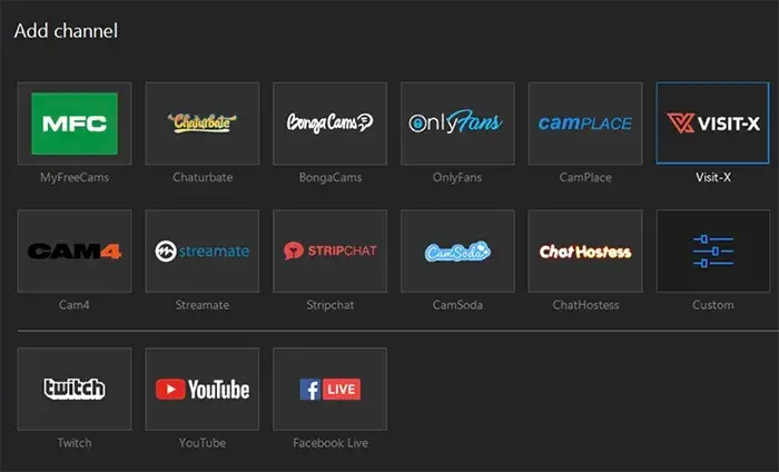 Broadcasting to multiple platforms with Splitcam